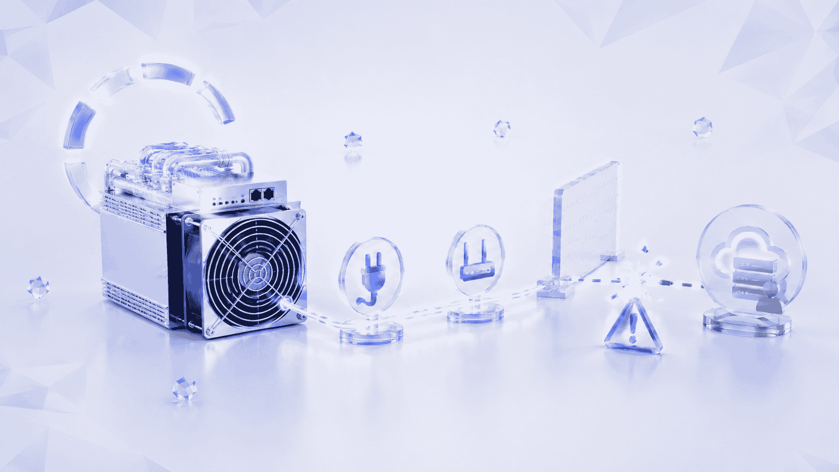Почему ASIC не начинает майнинг после подключения?