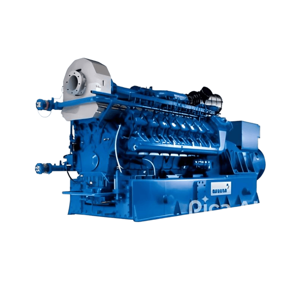 Газопоршневая установка (ГПУ) MWM 1200 открытая TCG 2020 V12