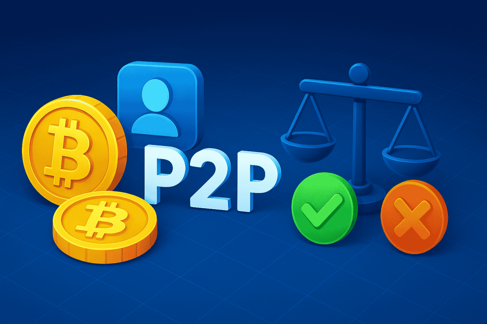 P2P в криптовалюте: что такое, как работает P2P-торговля и её плюсы/минусы