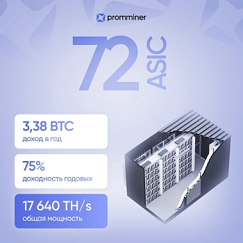 Майнинг-ферма PM Small на 72 места